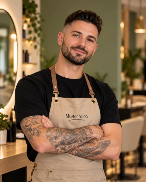 Porträt von Daniel, Stylist